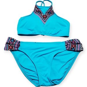NWOT Lucky Brand 2 piece Swimmsuit